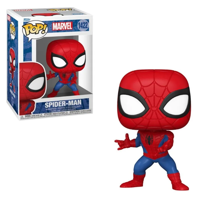 Boneco Colecionável Funko Pop Marvel Spider-Man Homem Aranha #1422