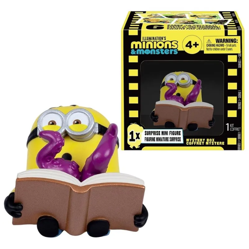 Mini Figura Colecionável Minions & Monsters Ed Sunny