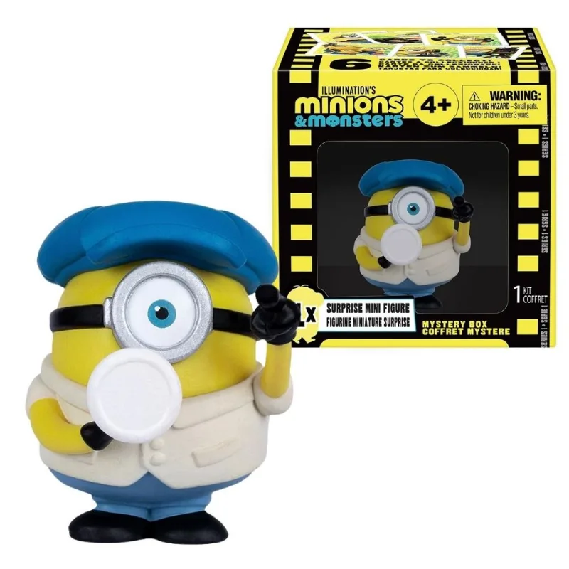 Mini Figura Minions & Monsters Diretor Colecionável Sunny