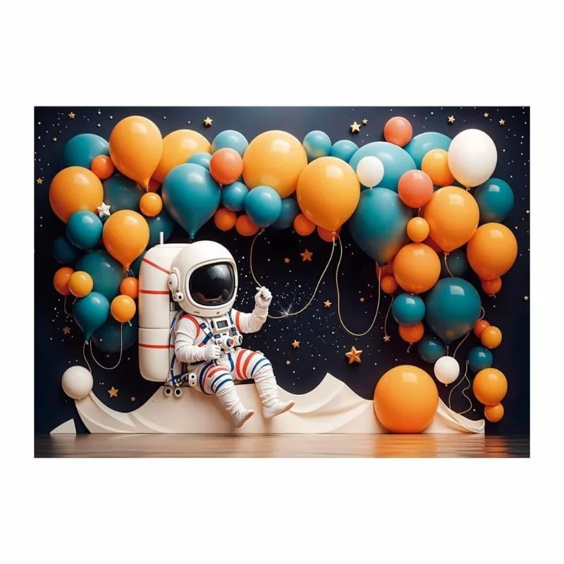 Fundo Fotográfico Astronauta Tecido 2,20M X 1,50M F1415