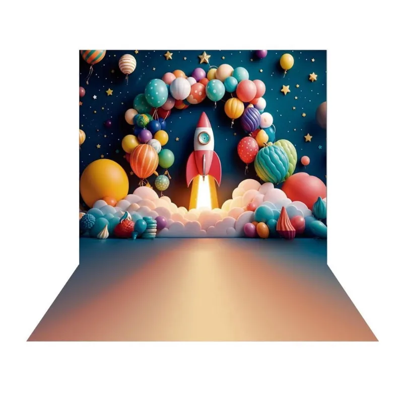 Fundo Fotográfico Astronauta Tecido 2,20M X 1,50M F1420