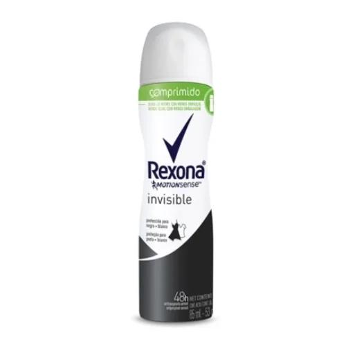 Antitranspirante Aerossol Invisible Comprimido Rexona Motionsense 85ml - REXONA - Higiene E Beleza