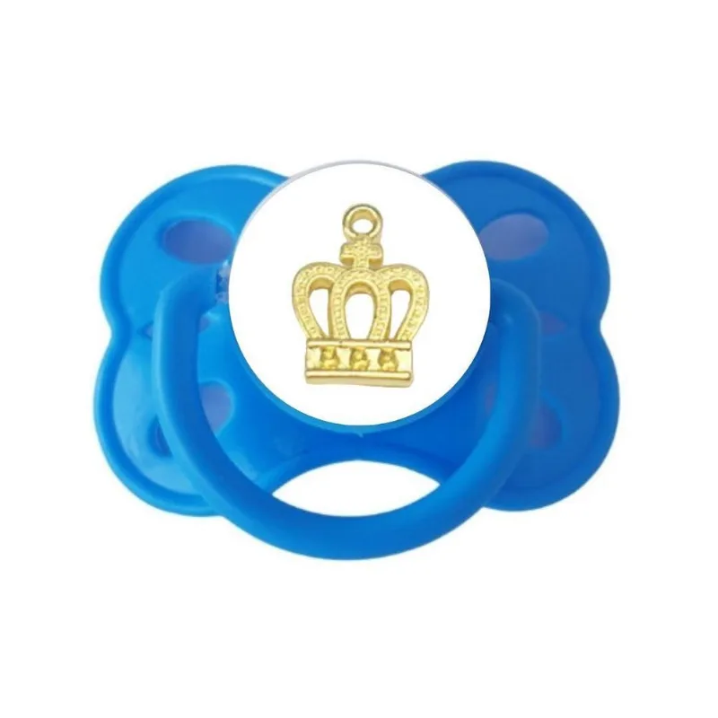 Chupeta Magnética Para Boneca Reborn - Azul Royal