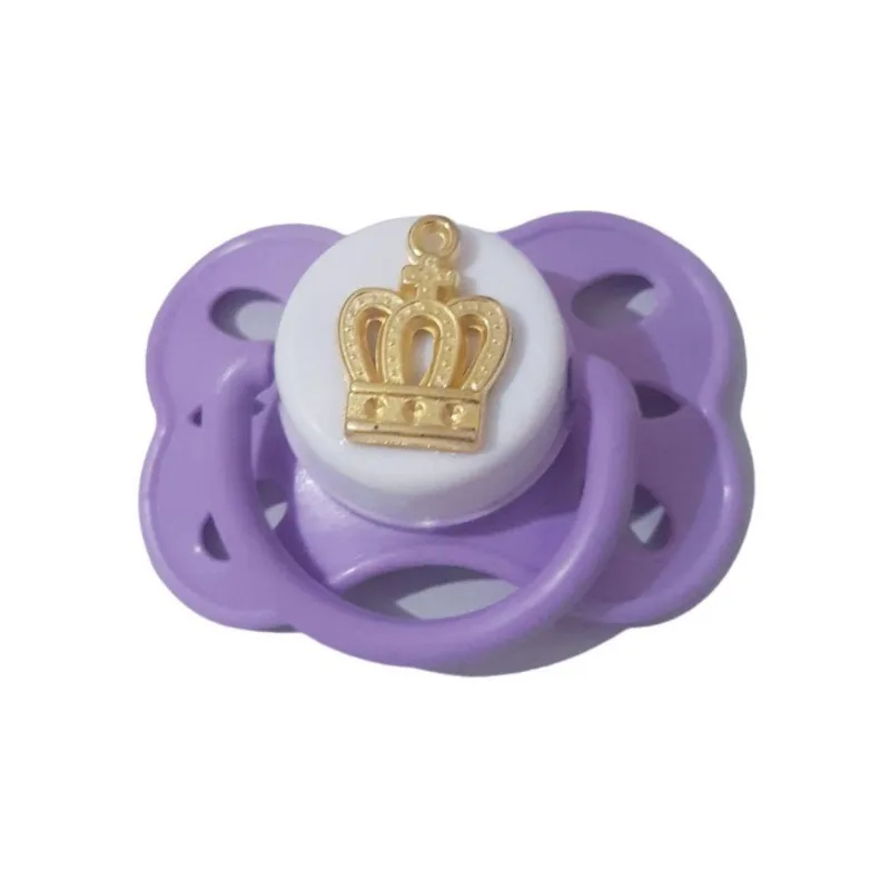 Chupeta Magnética Lilás Para Boneca Reborn - Importados Malu