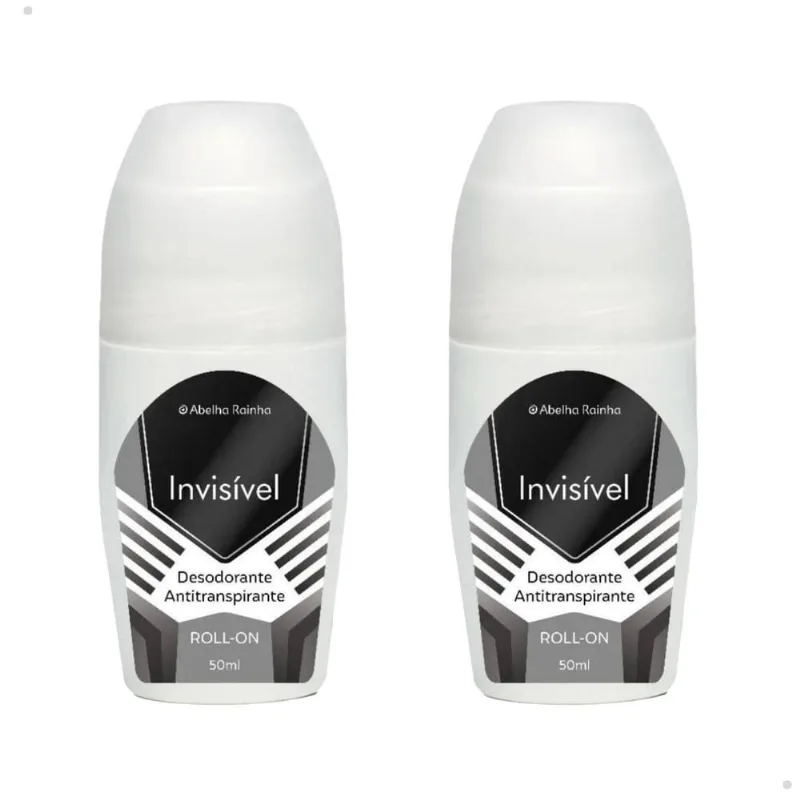 Kit 2 Desodorante Antitranspirante Antimanchas Roll-On