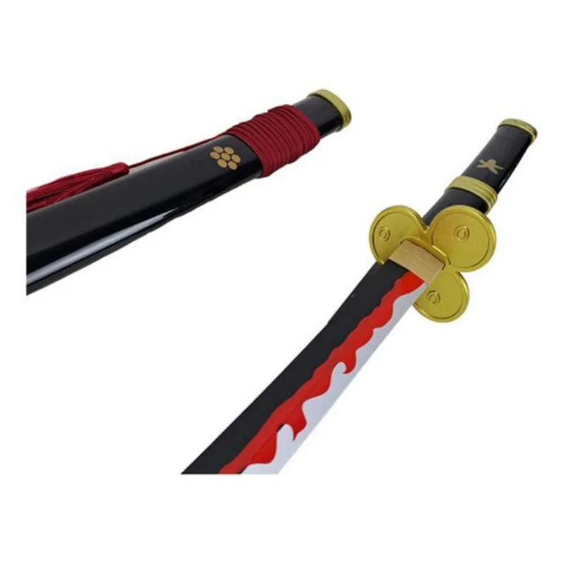 Katana Roronoa Zoro Sandai Kitetsu One Piece Lâmina Bambu