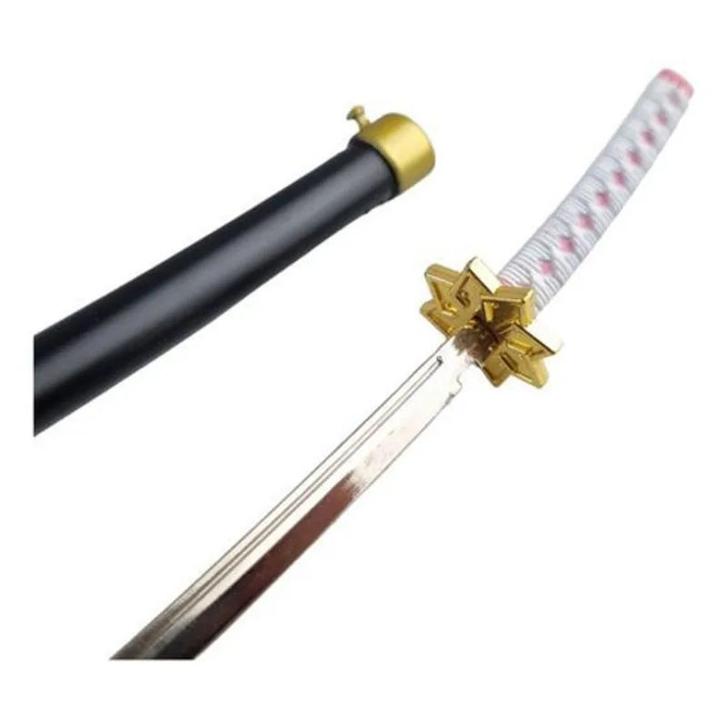 Mini Katana Demon Slayer Cabo Branco Rosa