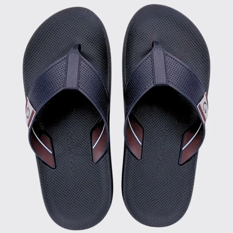 Chinelo De Dedo Urbano Masculino Cartago Siema Iv 12398 - Azul/azul/bordo - 43
