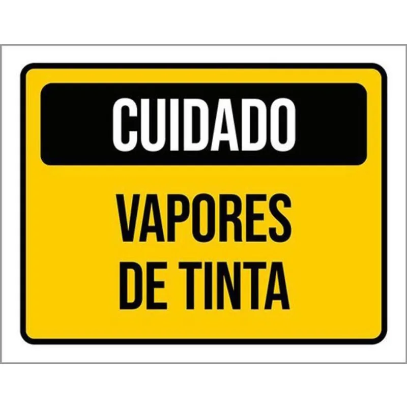 Kit 10 Placas De Cuidado Vapores De Tinta 36X46