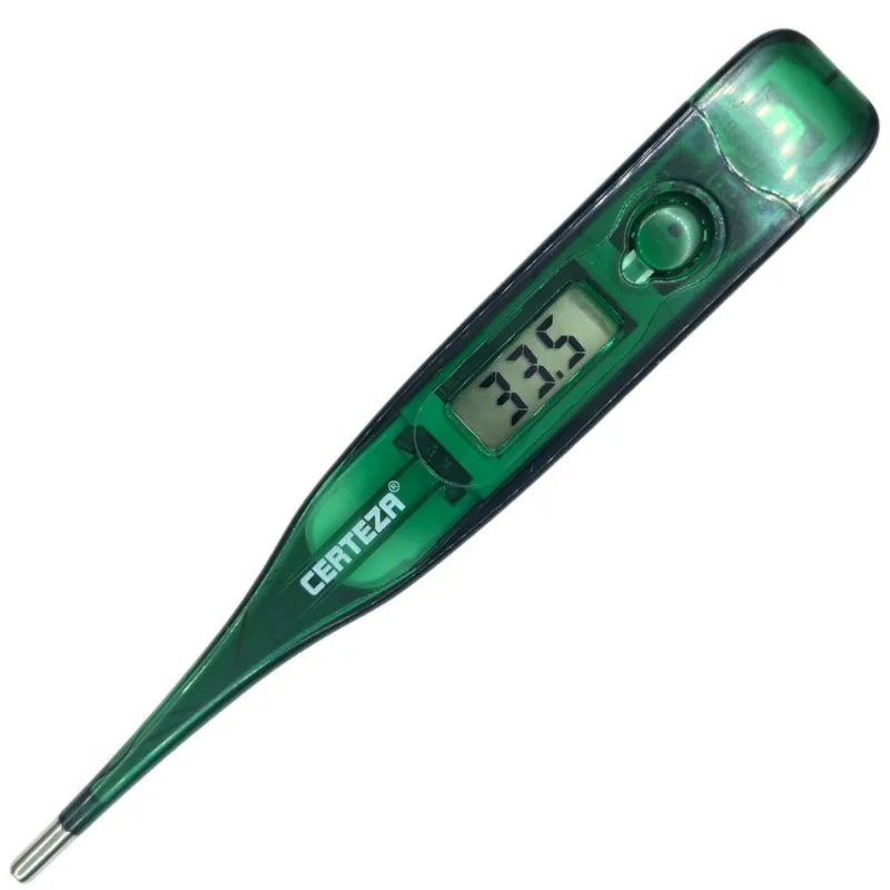 Termômetro Digital Verde - Certeza Medical