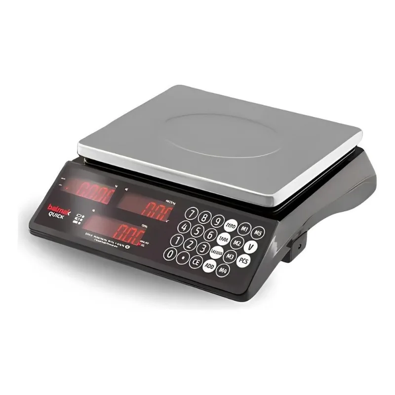 Balança Comercial Digital 33kg Quick 3 Em 1 Contadora