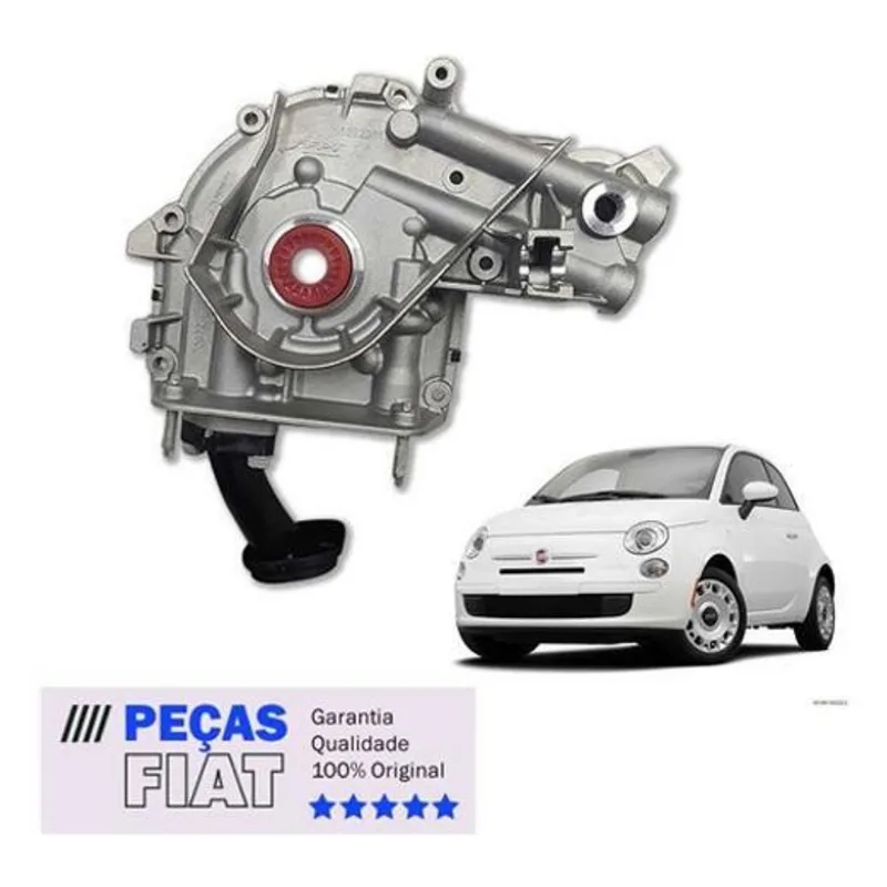 Bomba Óleo Premium Fiat 500 1.4 16v Original Novo 55269959