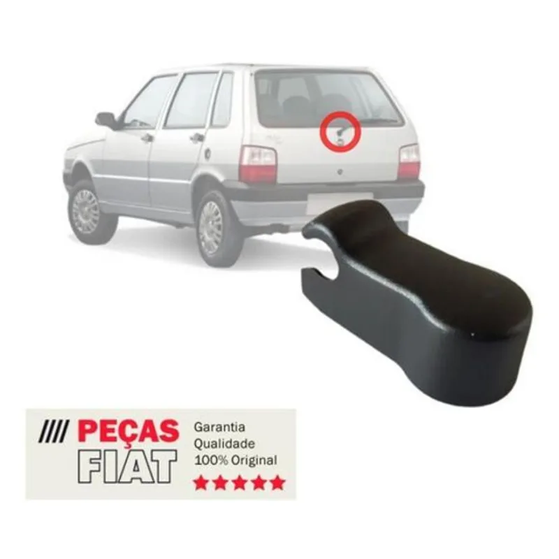 Capa Braço Limpador Para Brisa Uno Mille Elba Original Fiat