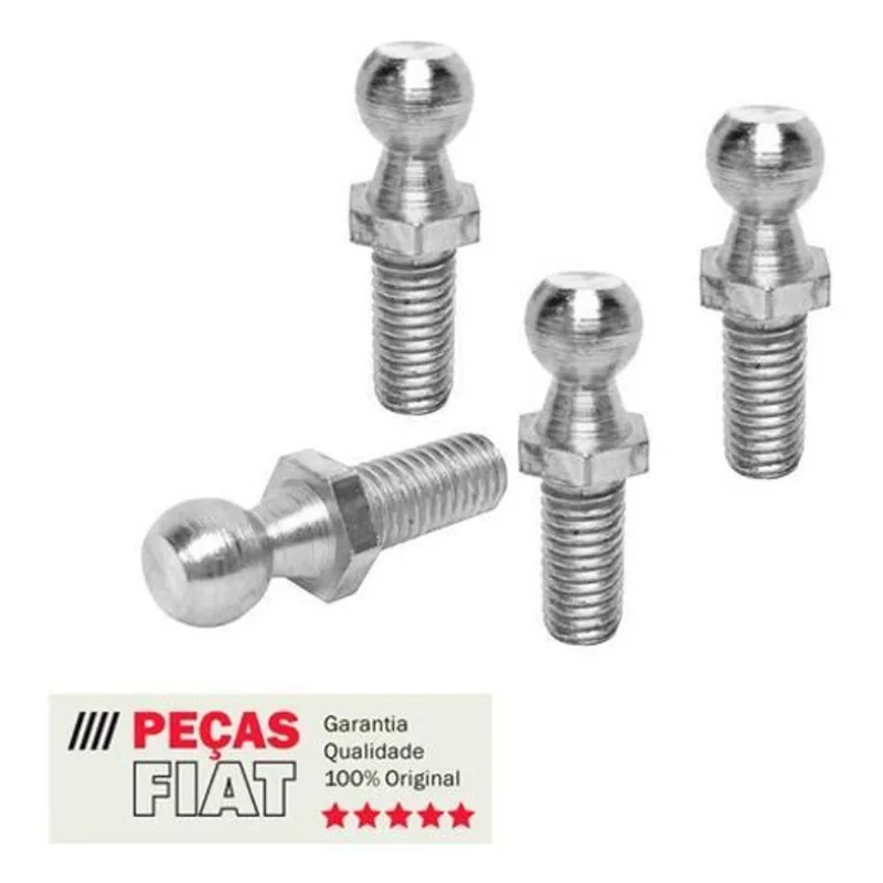 Parafuso Pino Amortecedor Capô E Porta Malas Original Kit 4