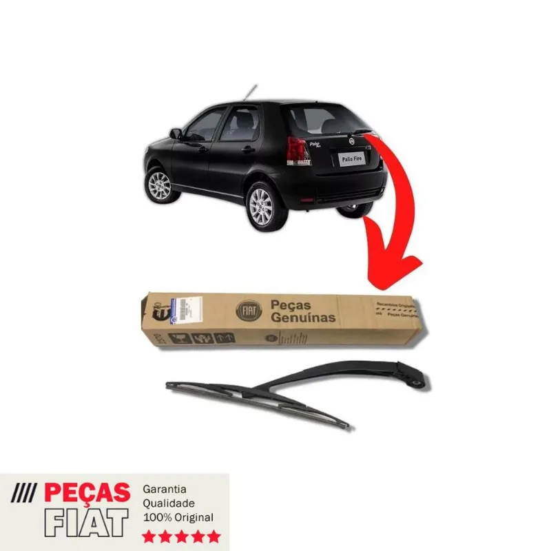 Braço Limpador Palheta Fiat Palio 2004 A 2017 Original