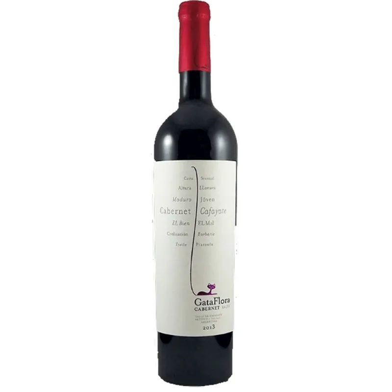Vinho Argentino Gata Flora 750ml Cabernet Sauvigno