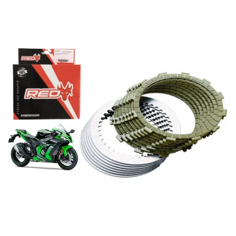 Kit Discos Embreagem Com Separadores Zx-10r 2017 2018 2019.