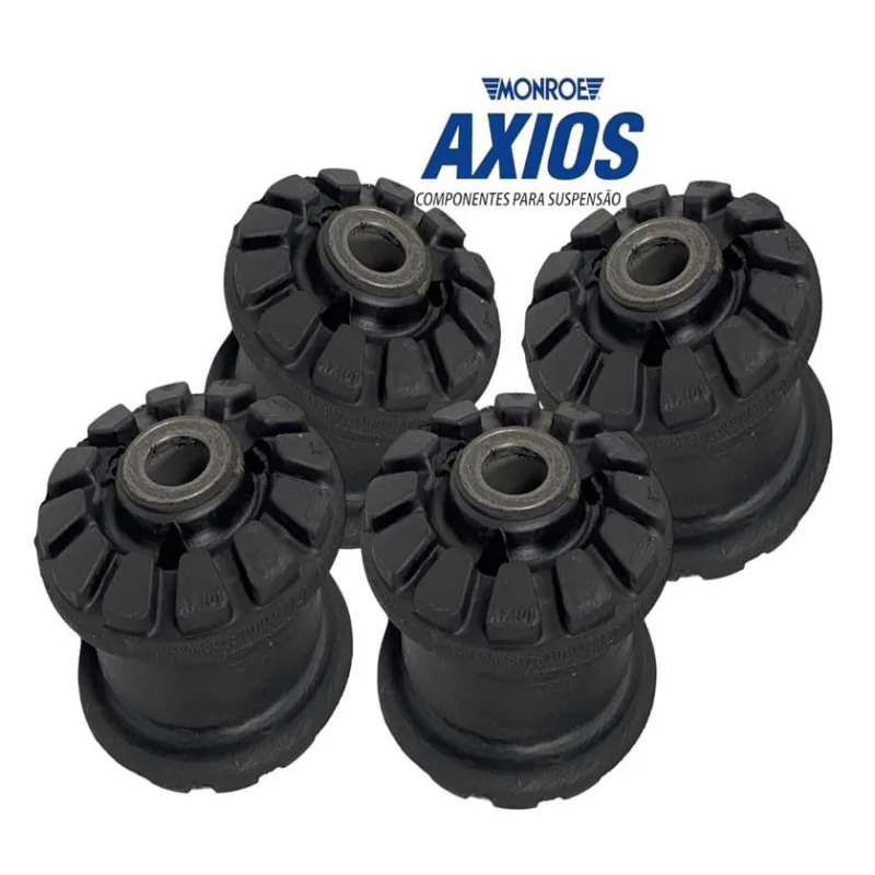 Conjunto de 4 Buchas de Bandeja Gol Parati Saveiro G1 G2 G3 G4 - Axios - Não Disponível - Automotivo