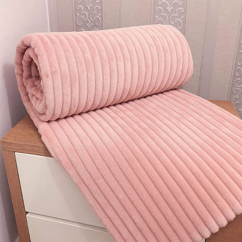 Cobertor Manta Relevância Queen Ultrasoft Dupla Face Rosê 100% Poliéster - Casa Show Enxovais - Cama, Mesa E Banho