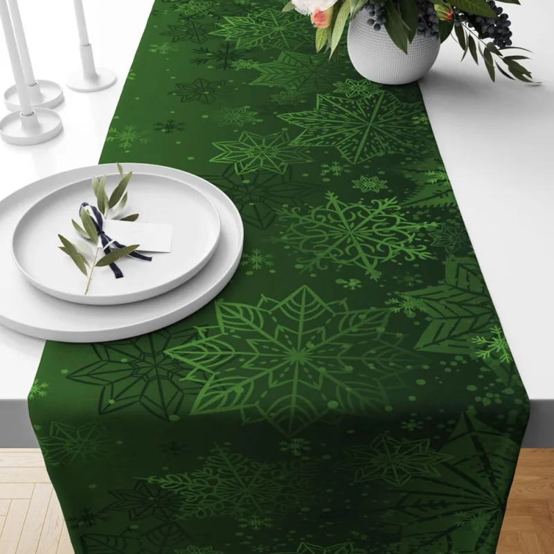 Trilho Caminho De Mesa Jogo Mesa Natal Natalino 145Cm X 40Cm - Não Disponível - Cama, Mesa E Banho