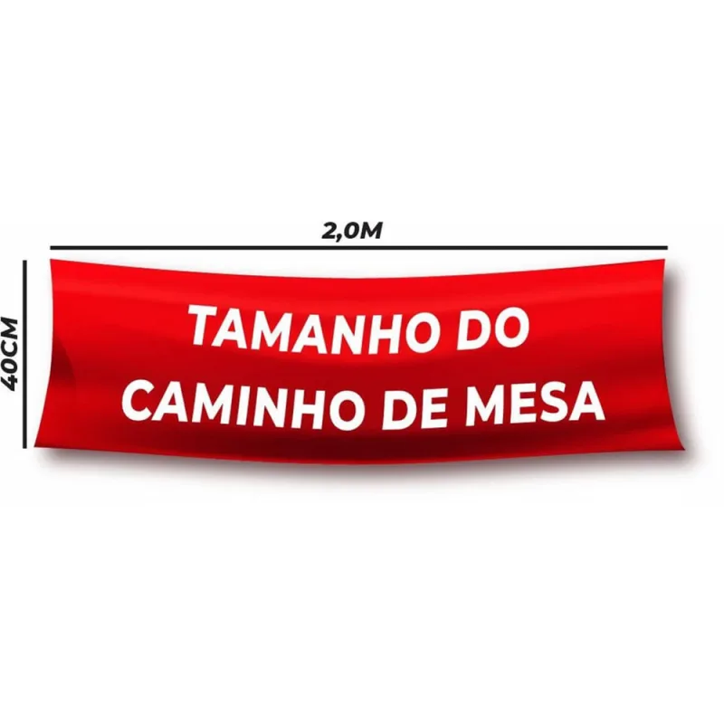 Trilho Caminho De Mesa Jogo De Mesa Páscoa 200Cm X 40Cm - Não Disponível - Cama, Mesa E Banho