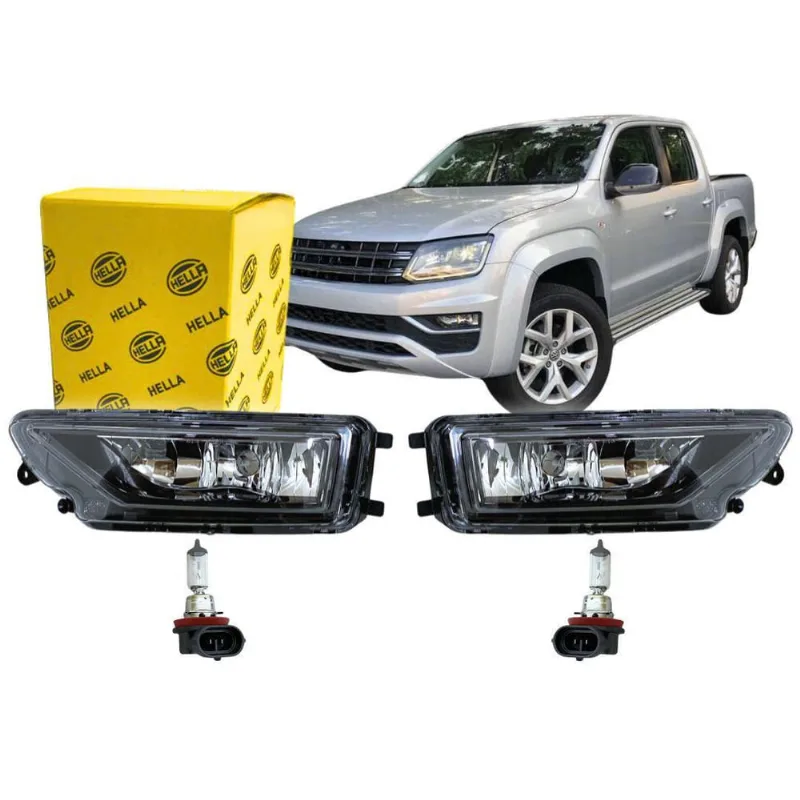 Par Farol Auxiliar Milha Neblina Vw Amarok Ld Le Hella