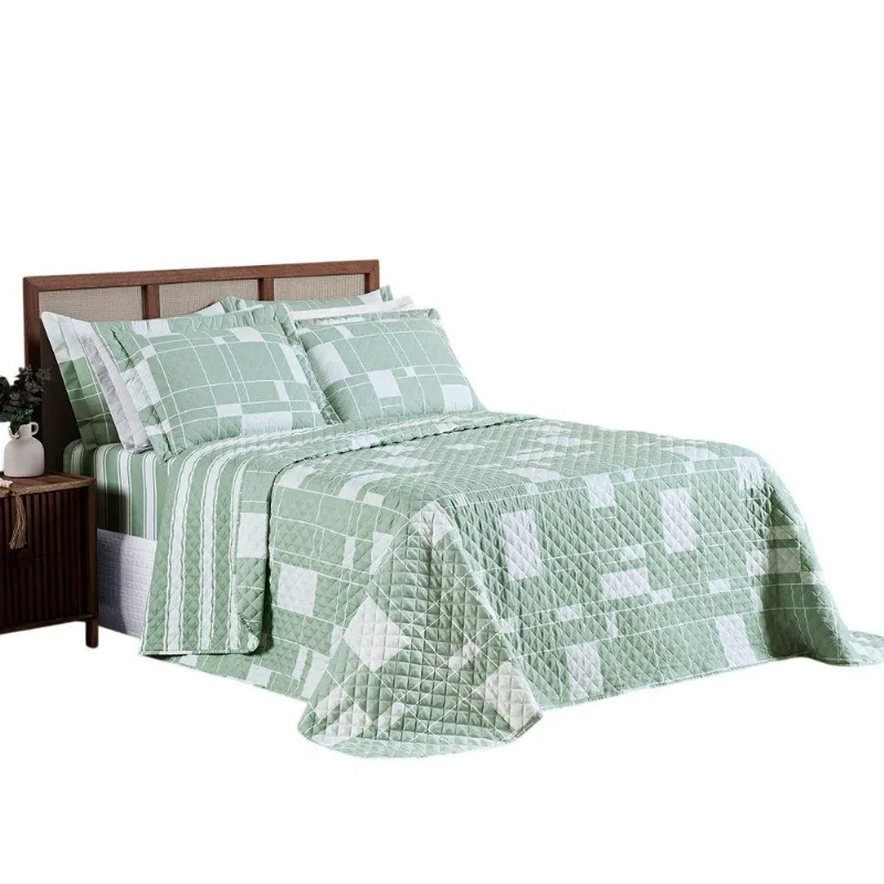 Cobre Leito Queen Spring Micropercal 100% Poliéster - Adria