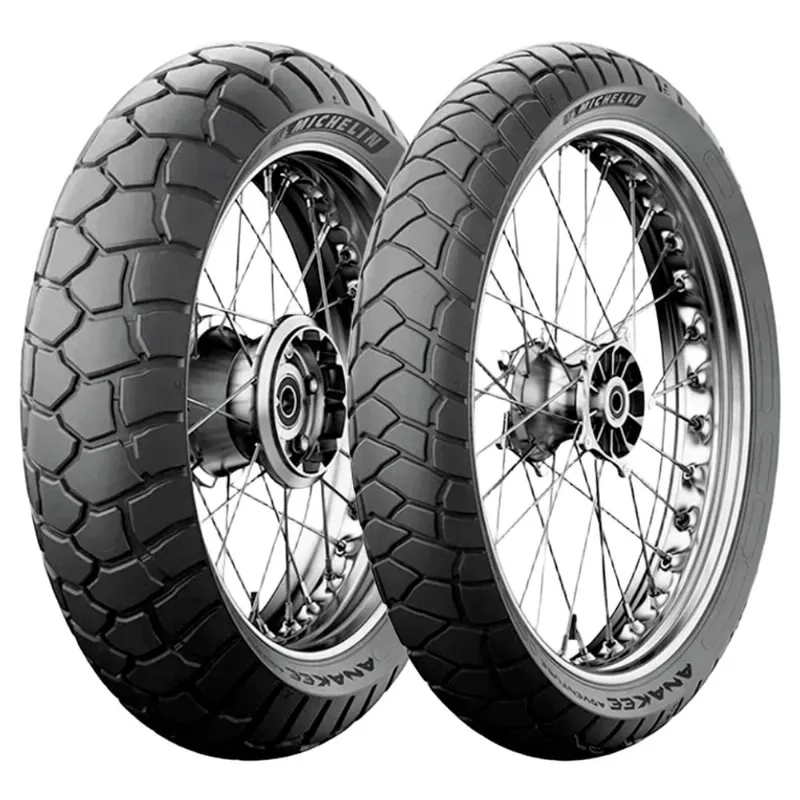 Pneus Michelin 160/60 R17 + 110/80 R19 59V Anakee Adventure