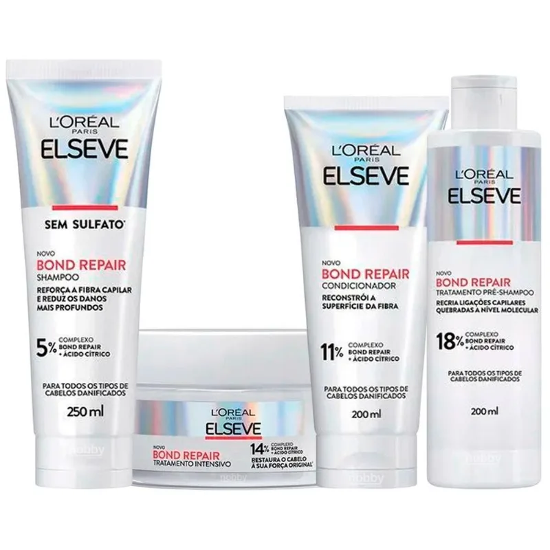 Kit Tratamento Bond Repair Reconstrução Elseve Loreal Paris
