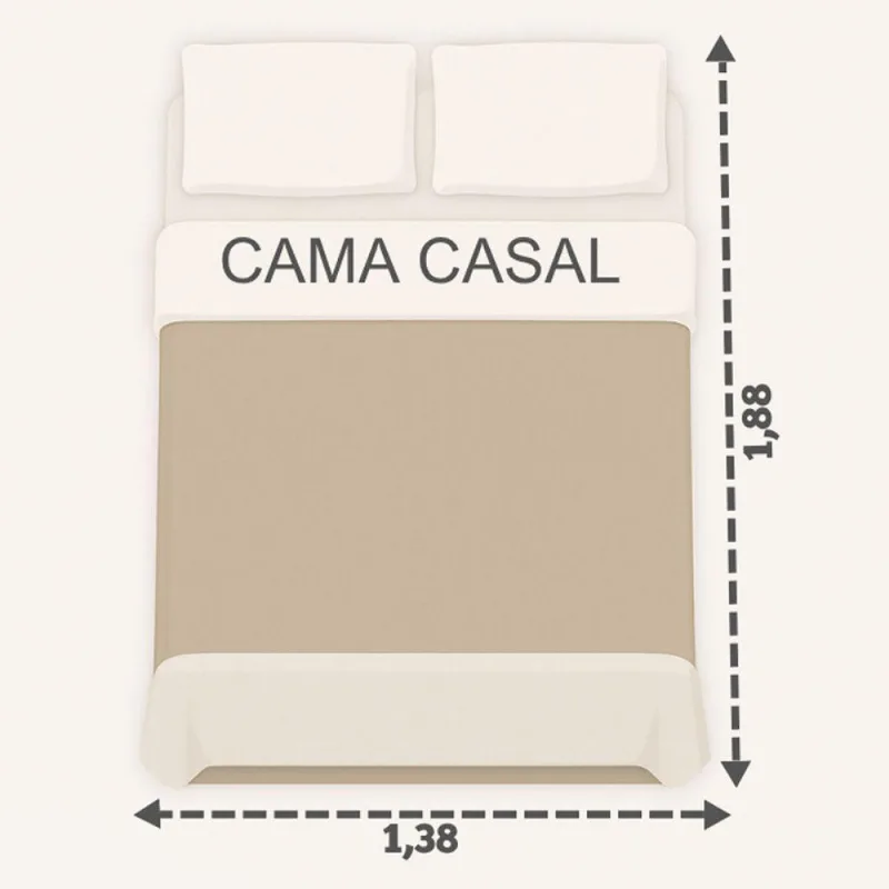 Kit Cobre Leito Versatil 3 Peças Percal 300 Fios Dupla Face Malva Clara Luz Decora