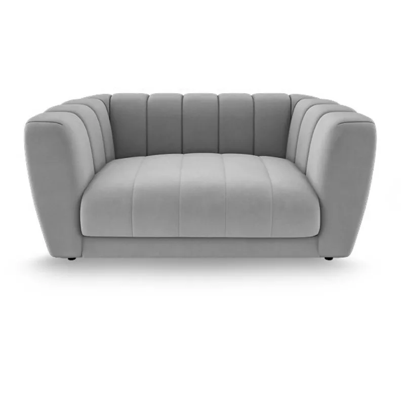 Caminha Casinha Pet Mini Poltrona Loja Sheep Meg para Cães e Gato Veludo Cinza Claro 33x80x52cm - OUTRAS - Pet Shop