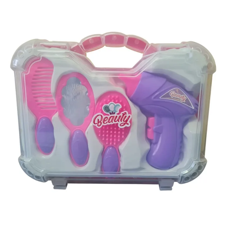 Kit de Beleza maleta c/ 4 peças Infantil Menina Brinquedo
