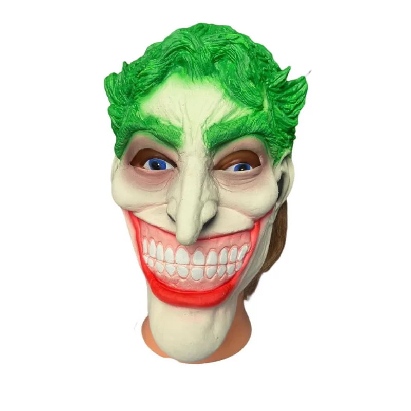 Fantasia Máscara Joker Coringa Palhaço de látex Festa terror