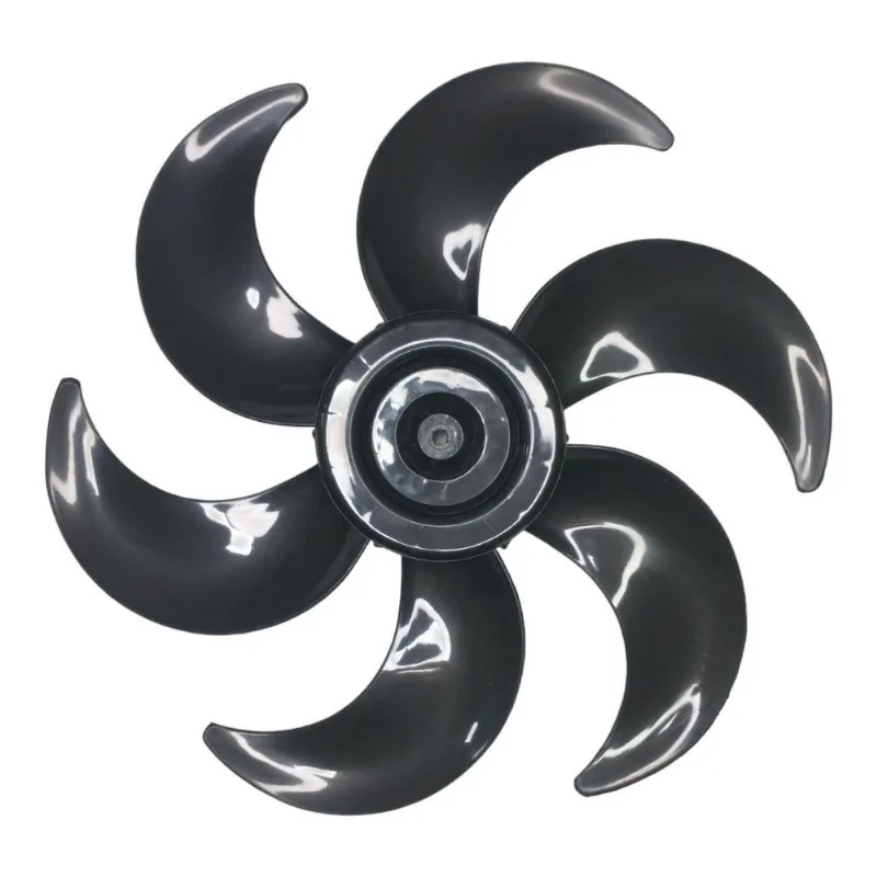 Hélice De Ventilador Mallory 6 Pás 40cm Preto Delfos Black