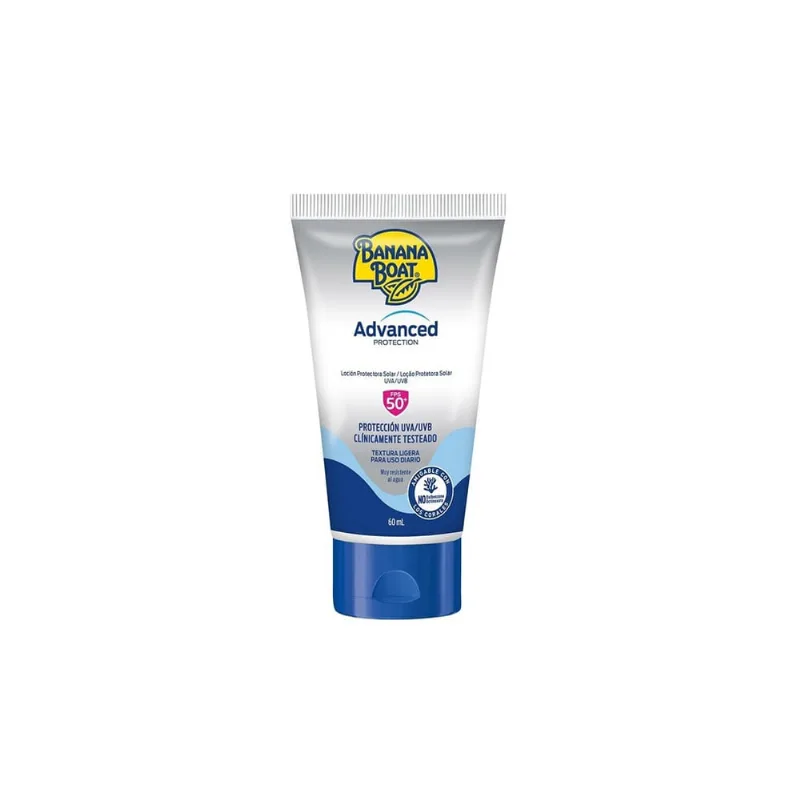 Banana Boat Protetor Bloqueador Solar Advanced FPS50 60ml