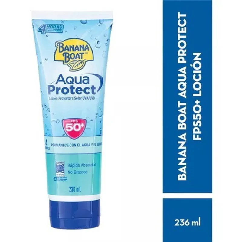 Banana Boat Protetor Solar Aqua Protect FPS50 236ml
