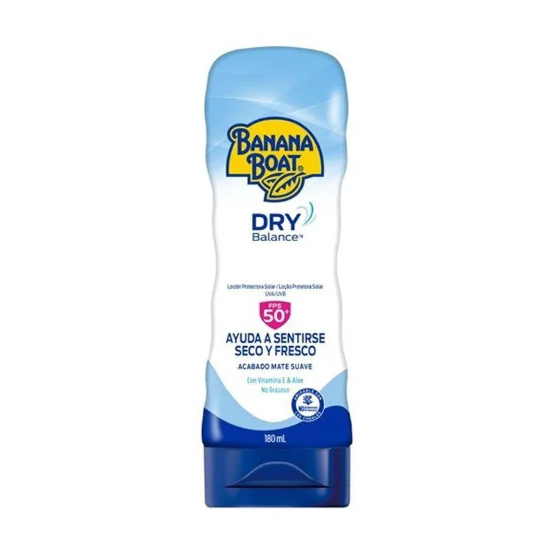 Banana Boat Protetor Solar Não Oleoso Dry Balance FPS50 180m