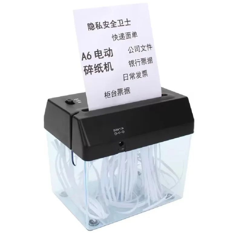 Fragmentadora Triturador Picador De Papel Automatico Portatil Para Mesa Cortador Folhas Usb Pilhas Bivolt - OUTRAS - Instrumentos Musicais