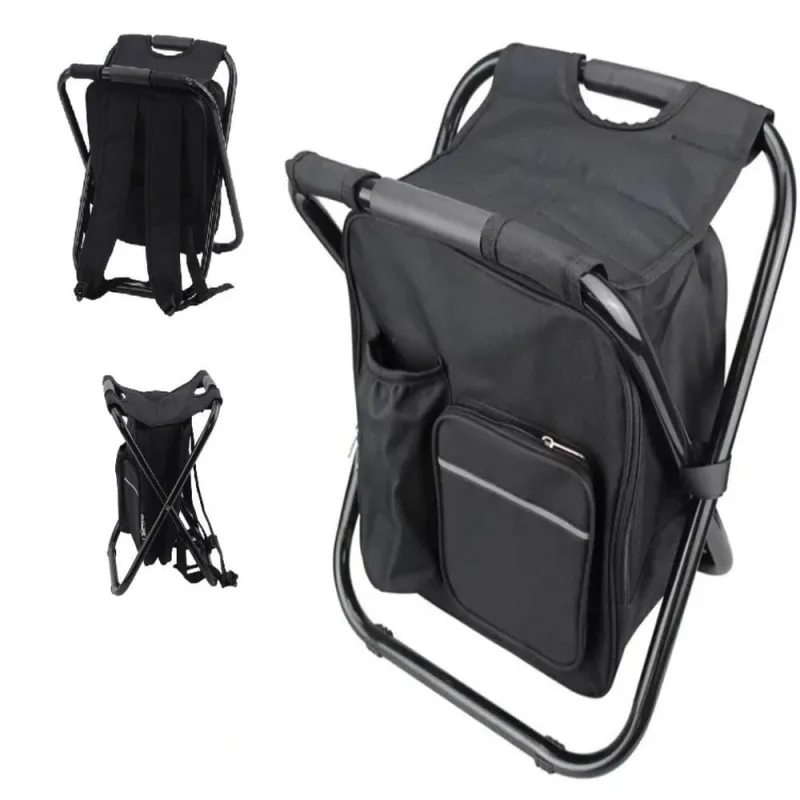 Mochila Termica Banqueta Dobravel Banco Portatil Bolsa 25 Litros Cadeira Camping Pesca Praia Viagem Eventos - OUTRAS - Esporte E Lazer