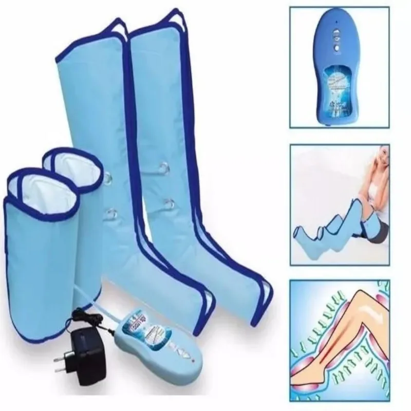 Massageador Eletrico Pernas Bota Massageadora Sem Fio Pneumatica Drenagem Fisioterapia Recuperacao Compressao - OUTRAS - Automotivo