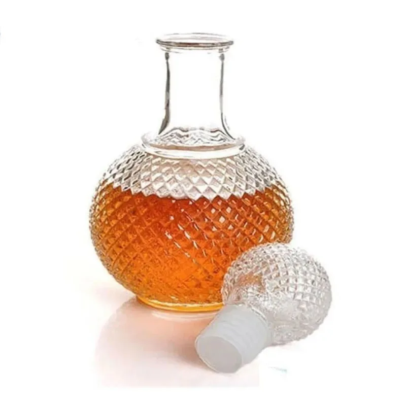 Kit 3 Garrafas Licoreiras de Vidro 1100ML Bar Adega Transparente - OUTRAS - Eletrodomésticos