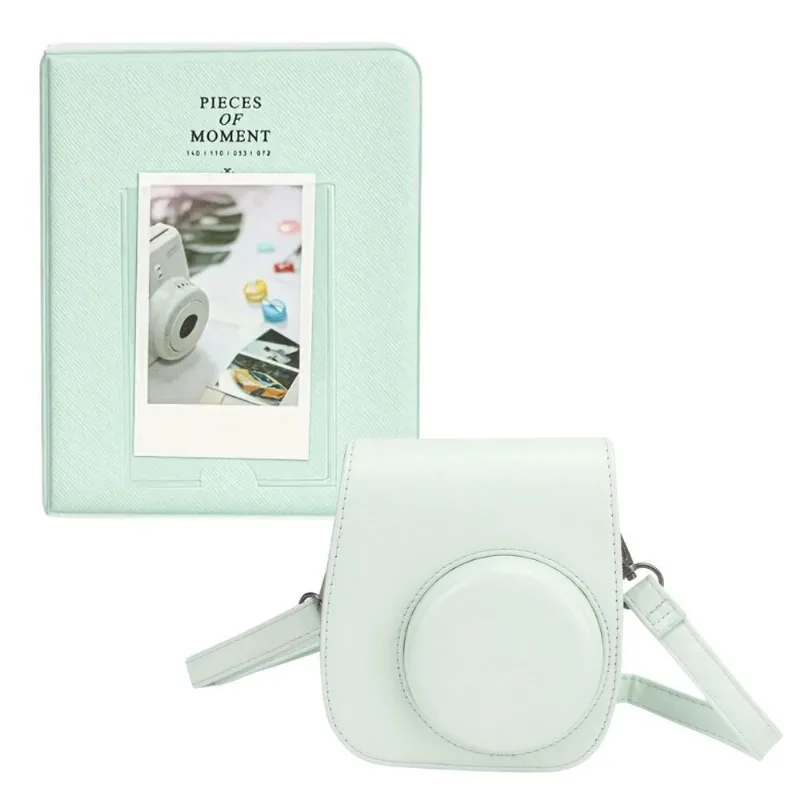 Capinha Protetora Com Alça Para Câmera Instax Mini 12+ Álbum