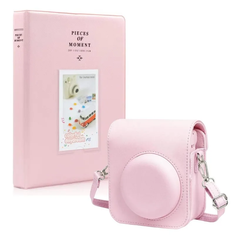 Case Bag Magnética C Alça Para Câmera Instax Mini 12 + Álbum