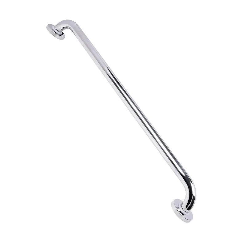 Alça Barra Apoio Inox 70cm Kit 5 Uni Acessibilidade Idoso Criança Gestante Deficiente Corrimao