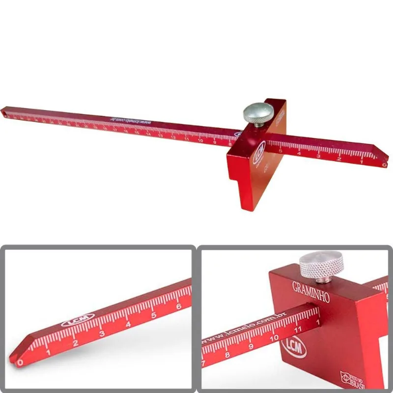 Graminho Riscador 30cm Marcação Madeira Mdf E Mdp Marcenaria