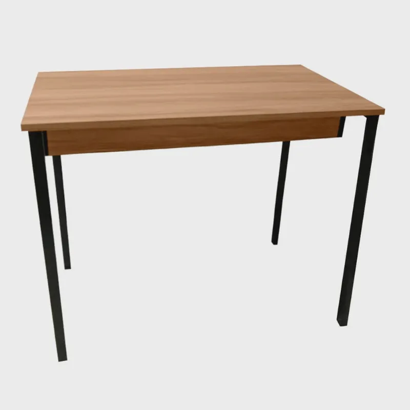 Cantinho do Café Mesa Pequena Atendimento 90x50 Nogal/Preto realme
