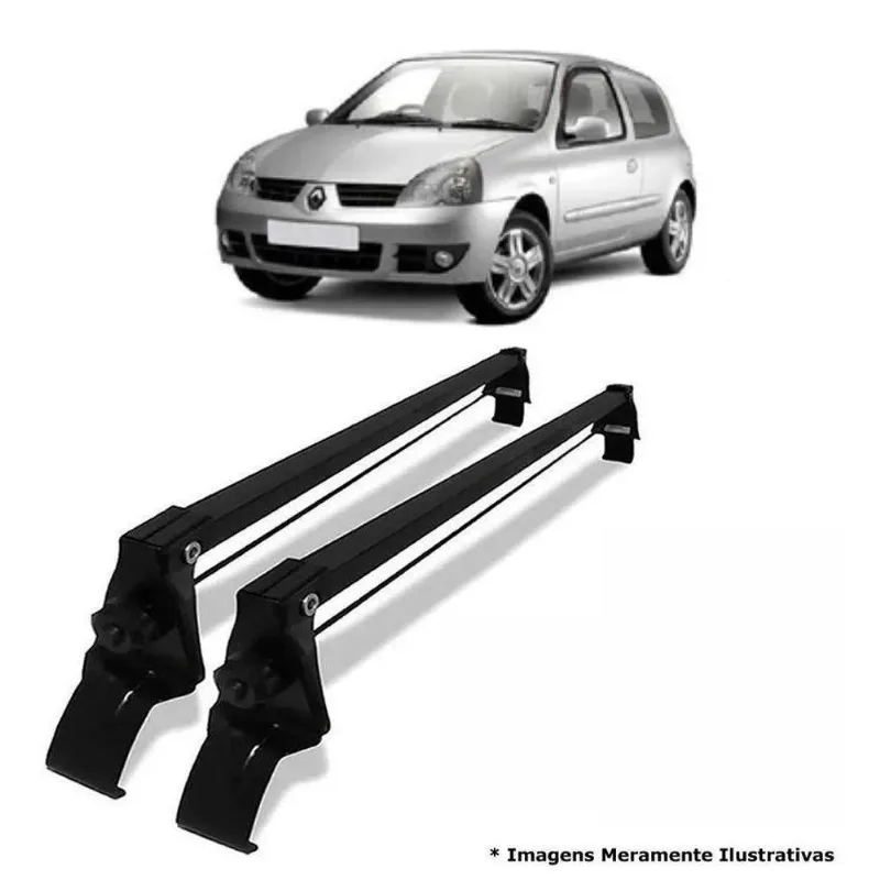 Rack De Teto Bagageiro Clio 2 Portas Ano 01/15