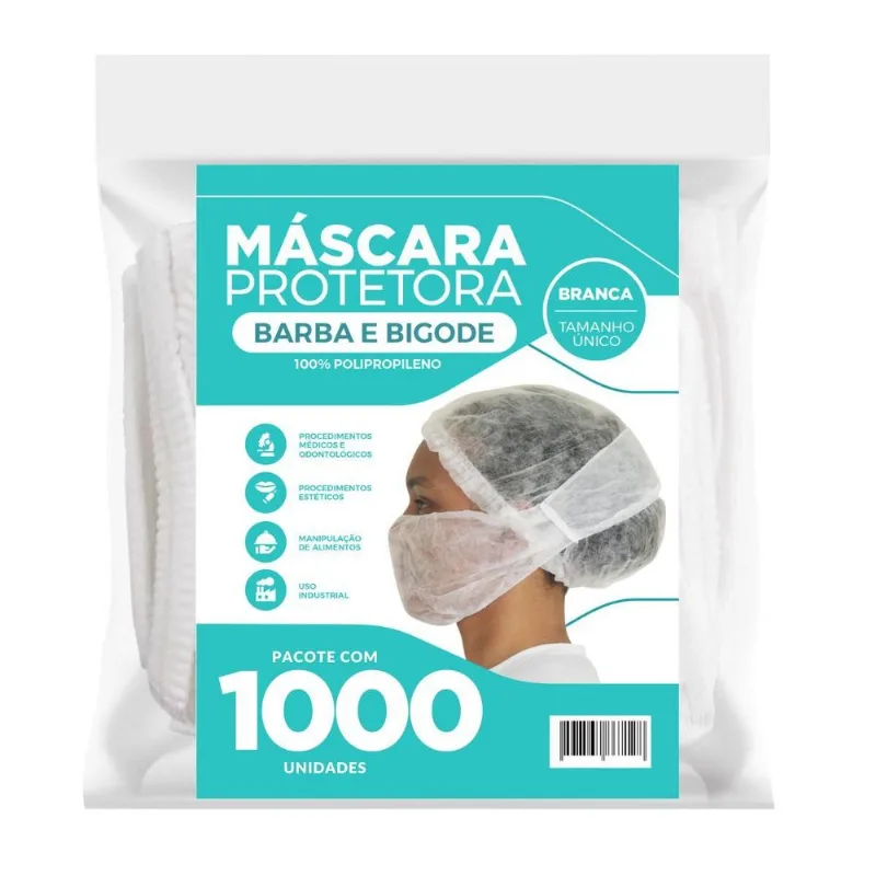 Protetor Barba E Bigode Descartavel Master
