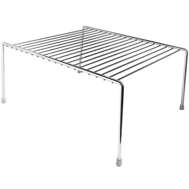 4 Organizador Médio Armário Bancada Prateleira Aramado 30cm