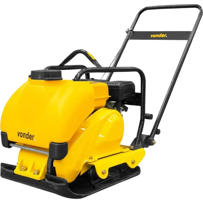 Placa Compactadora Vibratória Vonder Gasolina 7HP Força 13kN
